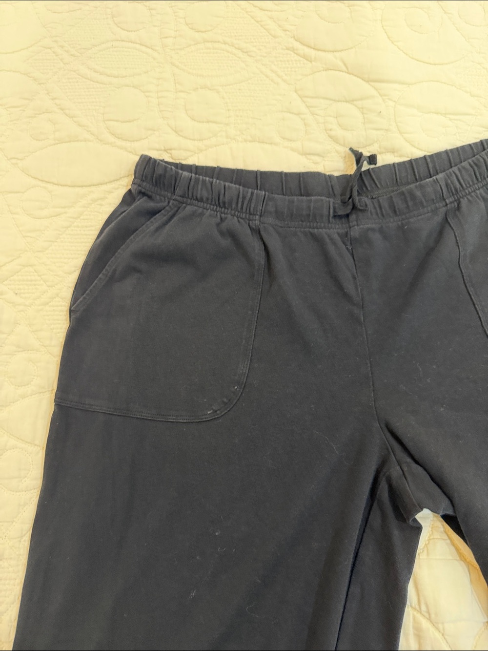 Soma Black Wide-Leg women’s lounge pants - Picture 4 of 15